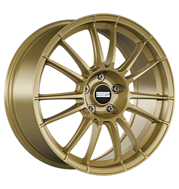 Fondmetal 9RR 7x18 ET40 5x114,3 75 glossy gold