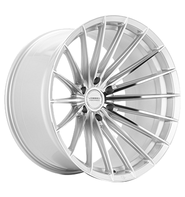 Vossen HFX4 10,5x22 ET35 5x112 66,5 silver polished