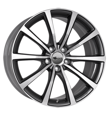 Brock B32 9x21 ET30 5x112 66,6 himalaya grey vollpoliert