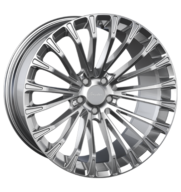 Breyton Race LS 2 8,5x19 ET35 5x120 72,5 crystal silver