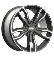 Fondmetal Alke 9,5x20 ET43 5x112 66,5 matt titanium machined