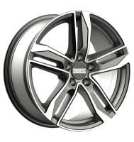Fondmetal Hexis 8,5x20 ET39 5x112 57,1 glossy titanium...