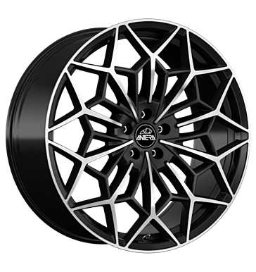 Antera A105 8,5x21 ET35 5x114,3 75 Piano Black Diamond