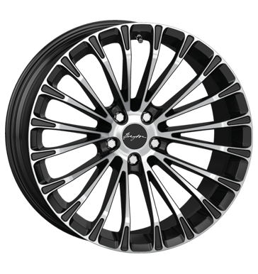 Breyton Race LS 2 10x20 ET38 5x120 74 matt black polished face
