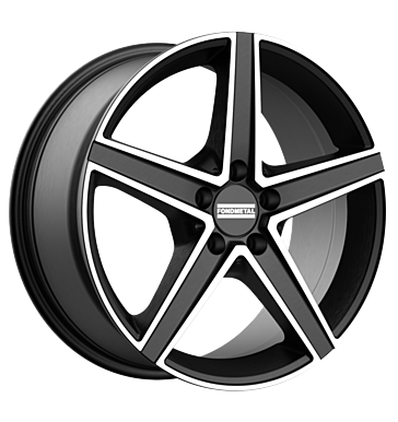 Fondmetal Ioke 8x18 ET38 5x112 66,5 matt black machined