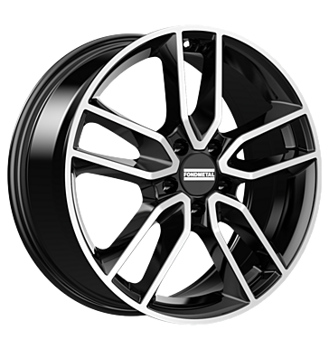 Fondmetal Koros 6,5x16 ET43 5x112 57,1 glossy black machined