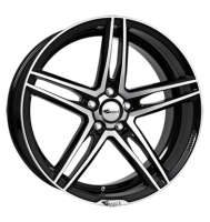 Brock B33 8,5x18 ET30 5x112 66,6 schwarz glanz vollpoliert