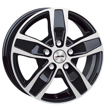 Autec Quantro 6,5x16 ET52 5x112 66,5 schwarz poliert