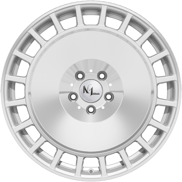 MONOBLOCK PL1 Concave 9,5x22 5x112 ET30 Hyper Silver Brushed Surface