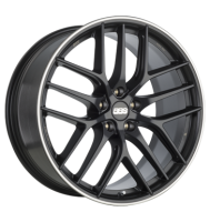 BBS CC-R 10,5x20 ET35 5x120 82 schwarz matt