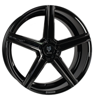 mbDESIGN KV1 8,5x19 ET45 5x112 75 schwarz glänzend