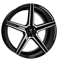 mbDESIGN KV1 9x20 ET20 5x115 75 Schwarz glänzend...
