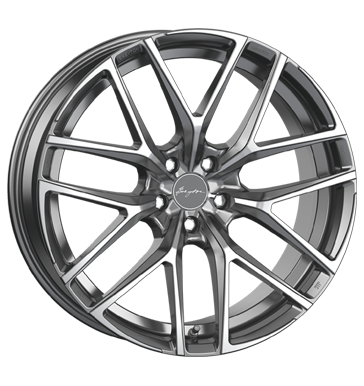 Breyton Hibonit 8,5x20 ET24 5x112 66,5 matt gun polished face