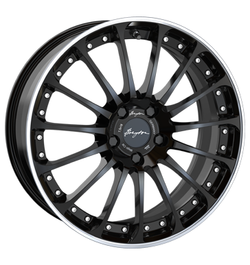Breyton Magic CW 8,5x19 ET35 5x112 66,5 glossy black with polished lip