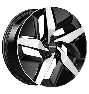 Fondmetal e-joule 8,5x19 ET35 5x112 66,5 glossy black machined