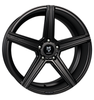 mbDESIGN KV1 DC 10x22 ET21 5x112 75 schwarz seidenmatt