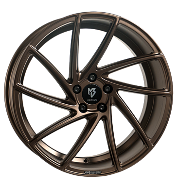 mbDESIGN KV2 8,5x20 ET45 5x130 71,55 bronze seidenmatt