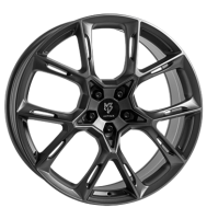 mbDESIGN KX1 8,5x20 ET50 5x112 75 grau matt