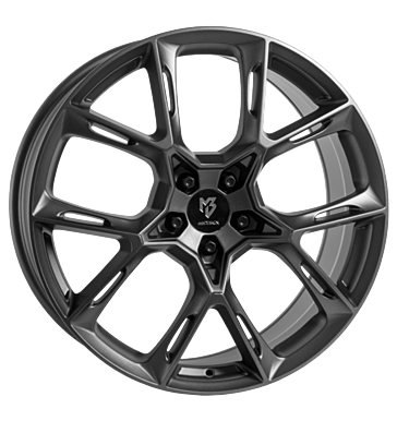 mbDESIGN KX1 9x21 ET35 5x112 75 grau matt