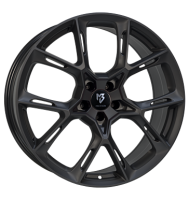 mbDESIGN KX1 9x21 ET40 5x108 75 schwarz stumpfmatt