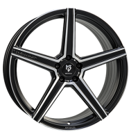 mbDESIGN KV1S 9x21 ET37 5x108 75 schwarz matt lackiert...