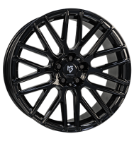 mbDESIGN KV4 7,5x18 ET45 5x114,3 75 schwarz glänzend...