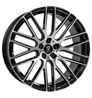 mbDESIGN KV4 8,5x18 ET45 5x112 75 schwarz glänzend...