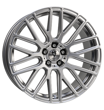 mbDESIGN KV4 9x20 ET25 5x112 75 lichtsilber glänzend lackiert