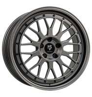 mbDESIGN LV1 7,5x18 ET38 5x100 67,1 grau matt