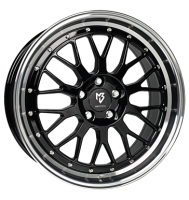 mbDESIGN LV1 7,5x18 ET34 5x110 75 Schwarz glänzend...