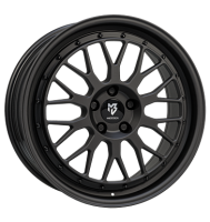 mbDESIGN LV1 7,5x18 ET40 5x112 75 schwarz stumpfmatt