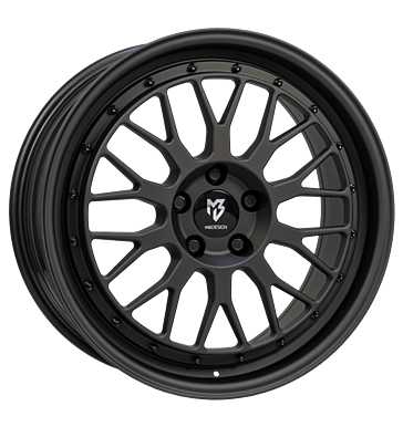 mbDESIGN LV1 7,5x18 ET34 5x110 75 schwarz stumpfmatt