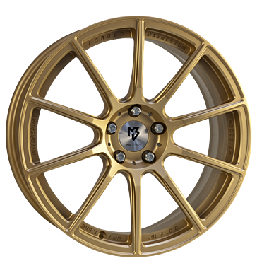 mbDESIGN MF1 8x19 ET45 5x114,3 75 gold matt lackiert