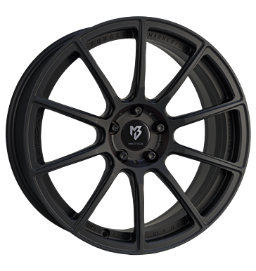 mbDESIGN MF1 8,5x19 ET40 5x112 75 schwarz stumpfmatt gepulvert