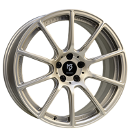 mbDESIGN MF1 8,5x19 ET40 5x114,3 75 champagner matt lackiert