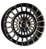 mbDESIGN MSP 8,5x19 ET45 5x112 66,45 rauchschwarz...