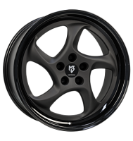 mbDESIGN Turbo 8,5x19 ET30 5x100 67,1 Stern schwarz...