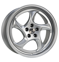 mbDESIGN Turbo 9x19 ET42 5x114,3 75 lichtsilber...