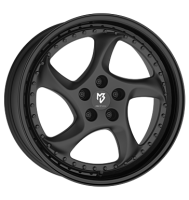 mbDESIGN Turbo S 9x19 ET42 5x108 75 Stern schwarz...