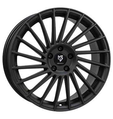 mbDESIGN VR3 7,5x18 ET45 5x100 67,1 schwarz stumpfmatt gepulvert