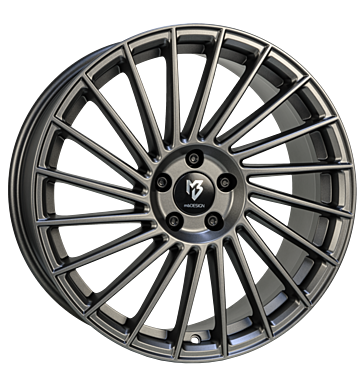 mbDESIGN VR3 7,5x18 ET45 5x114,3 75 grau matt lackiert