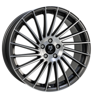 mbDESIGN VR3 7,5x18 ET45 5x108 75 grau matt lackiert...