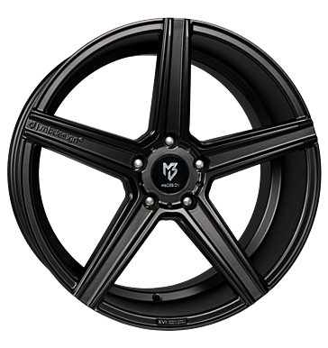 mbDESIGN KV1 10x23 ET30 5x112 75 schwarz seidenmatt