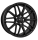 Brock B34 8,5x19 ET30 5x112 66,6 schwarz klar matt