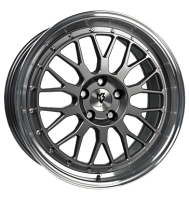 mbDESIGN LV1 8,5x19 ET35 5x110 75 Grau glänzend...