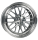 mbDESIGN LV1 8,5x19 ET45 5x112 57,05 Silber glänzend Front u. Außenbett pol.