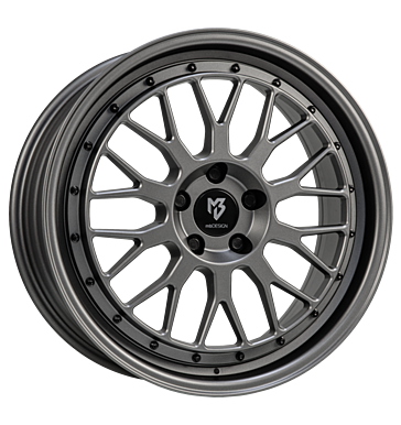 mbDESIGN LV1 8,5x20 ET45 5x114,3 75 grau matt