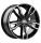 Fondmetal Alke 8,5x20 ET35 5x112 66,5 glossy black machined