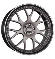 BBS CH-R II 10,5x20 ET25 5x112 66,5 platinum/schwarz