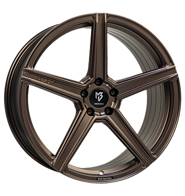 mbDESIGN KV1S DC 11,5x21 ET60 5x120 75 bronze seidenmatt gepulvert